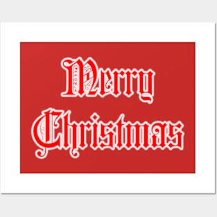 Merry Christmas Posters and Art